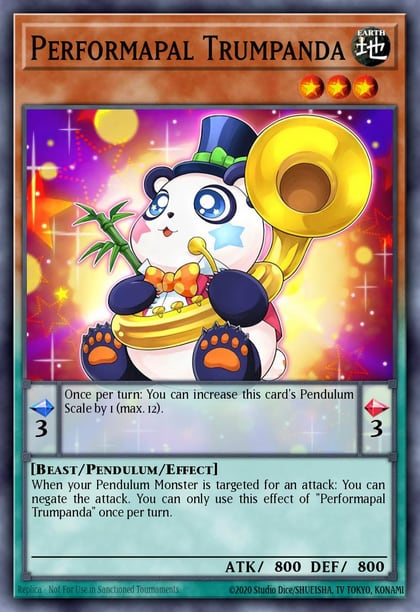 Performapal Trumpanda, Code of the Duelist COTD-EN095
