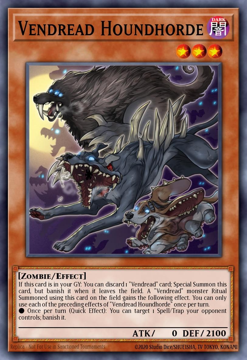 Vendread Houndhorde (COTD-ENSP1), Code of the Duelist COTD-ENSP1