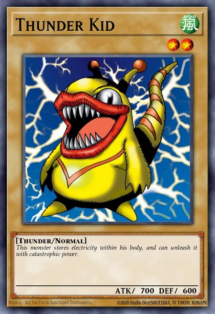 Thunder Kid, Champion Pack 1 CP01-EN012
