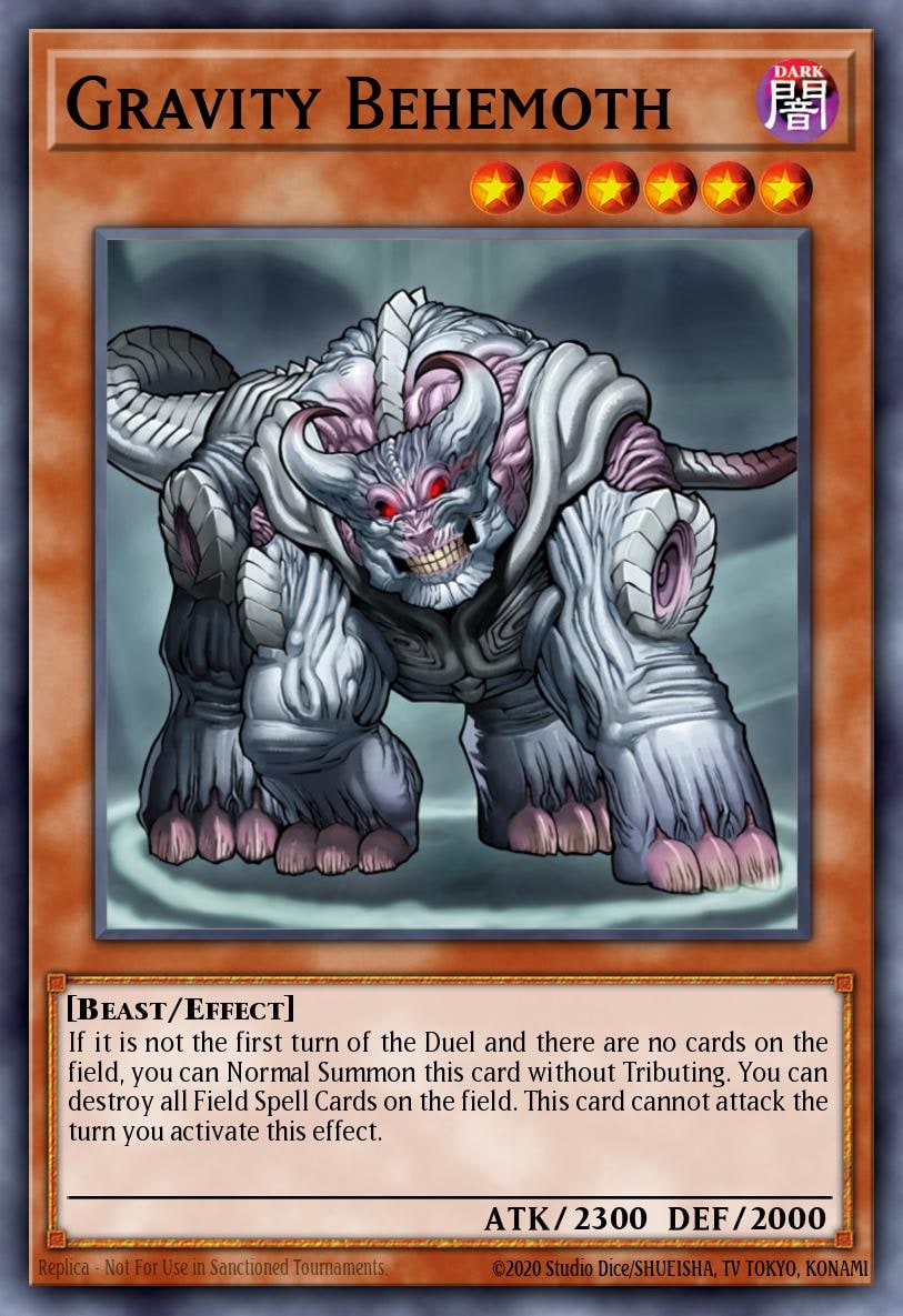 Gravity Behemoth, Champion Pack 8 CP08-EN001