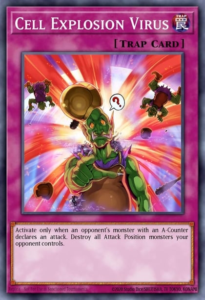 Cell Explosion Virus, Champion Pack 8 CP08-EN020