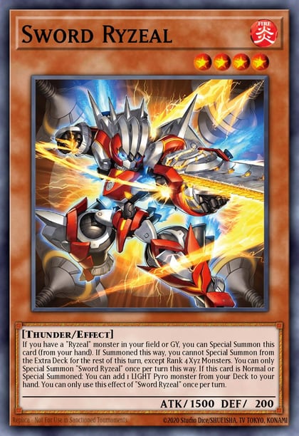 Sword Ryzeal (CR), Crossover Breakers CRBR-EN001