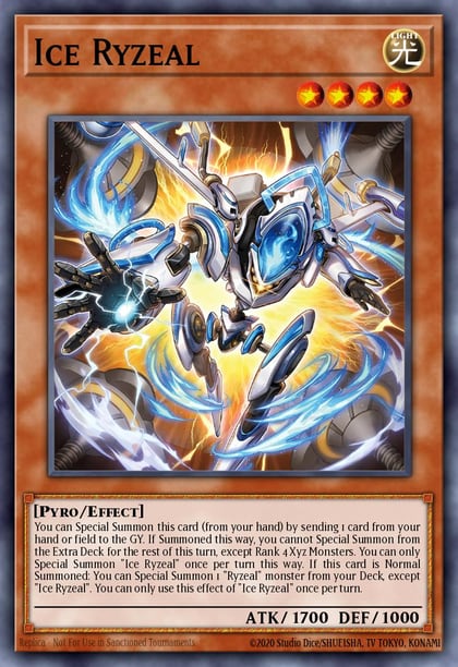 Ice Ryzeal (Quarter Century Secret Rare), Crossover Breakers CRBR-EN003