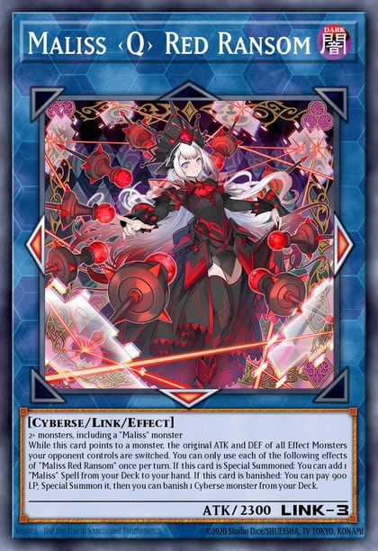 Maliss Q Red Ransom (CR), Crossover Breakers CRBR-EN018