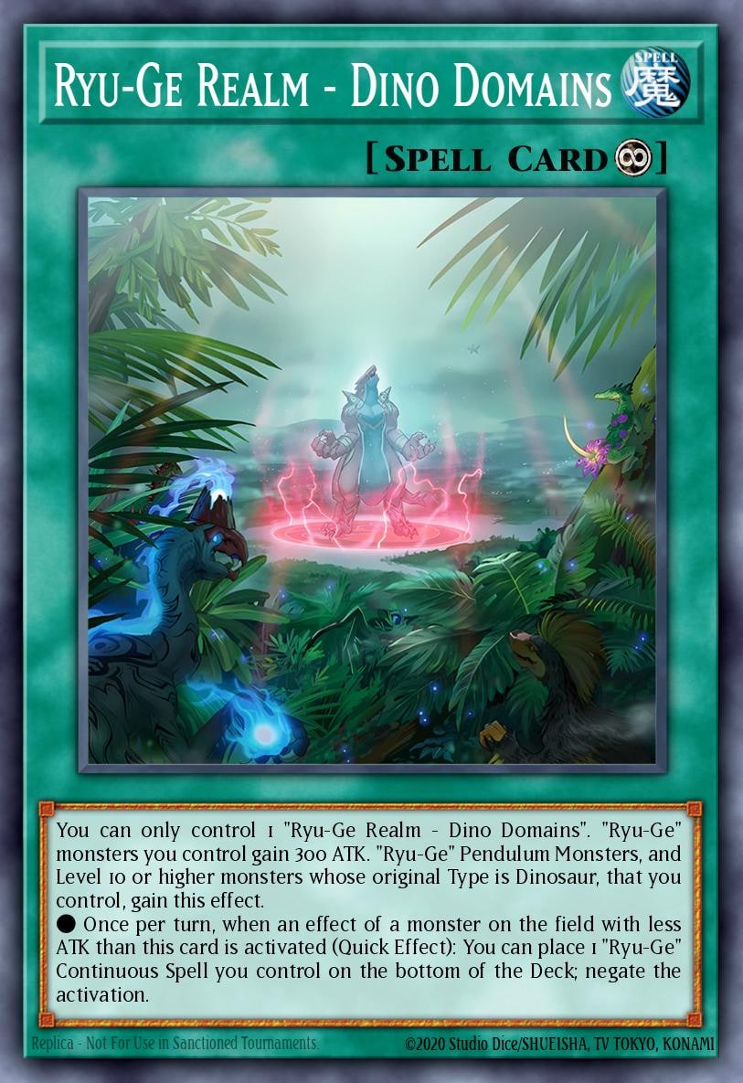 Ryu-Ge Realm - Dino Domains, Crossover Breakers CRBR-EN037