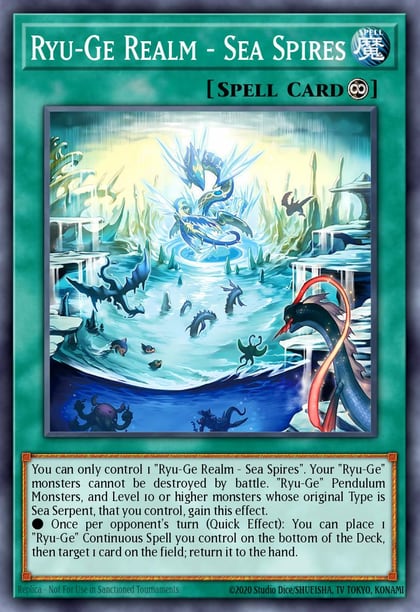 Ryu-Ge Realm - Sea Spires, Crossover Breakers CRBR-EN038