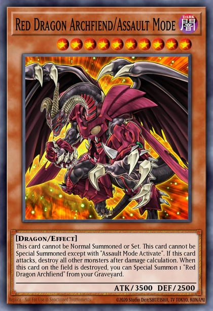 Red Dragon Archfiend/Assault Mode (UTR), Crimson Crisis CRMS-EN004