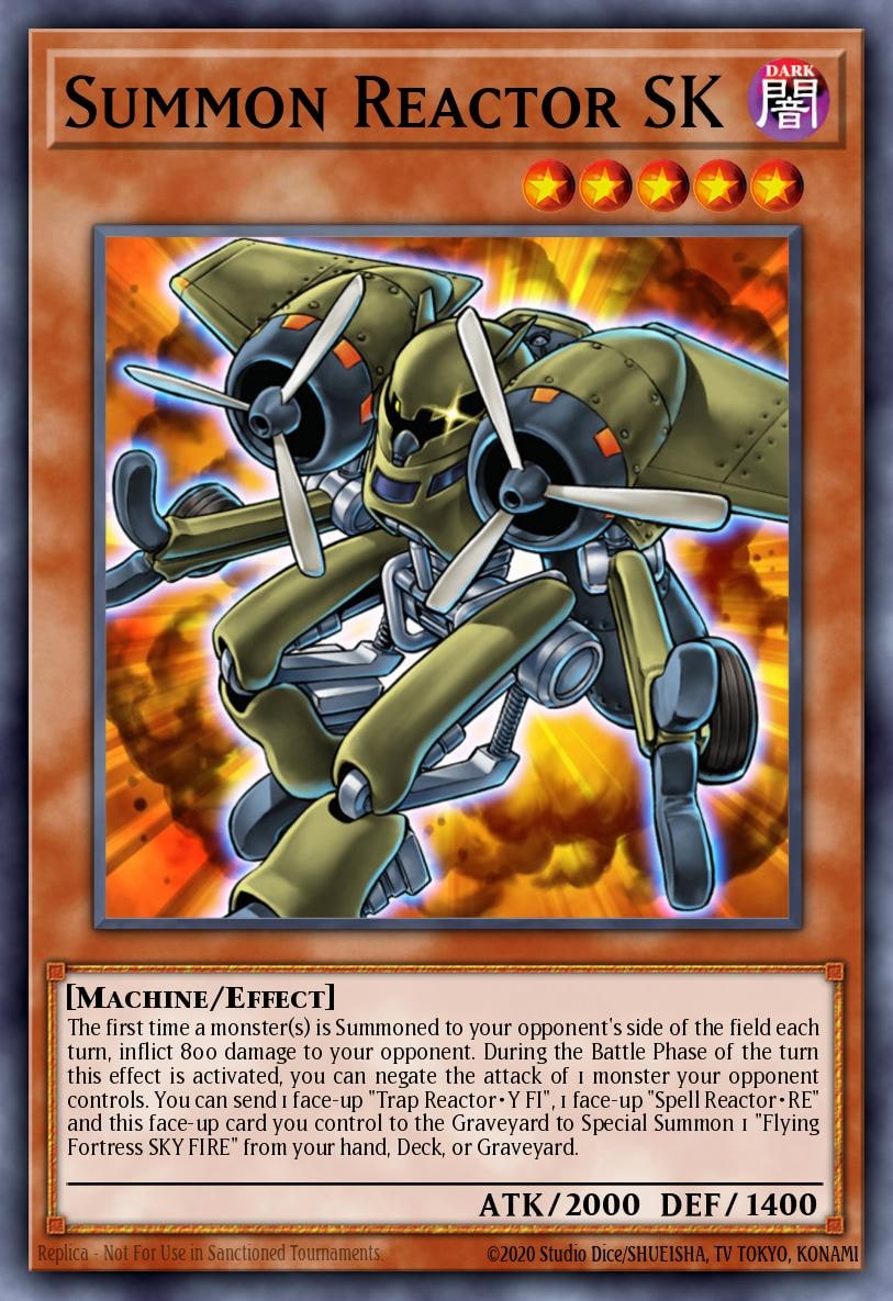 Summon Reactor - SK, Crimson Crisis CRMS-EN012