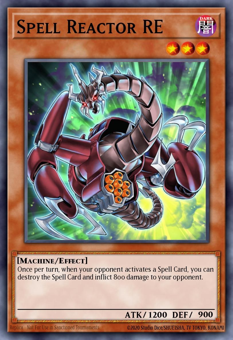 Spell Reactor - RE, Crimson Crisis CRMS-EN014