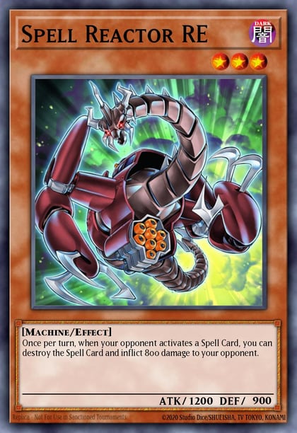 Spell Reactor - RE, Crimson Crisis CRMS-EN014