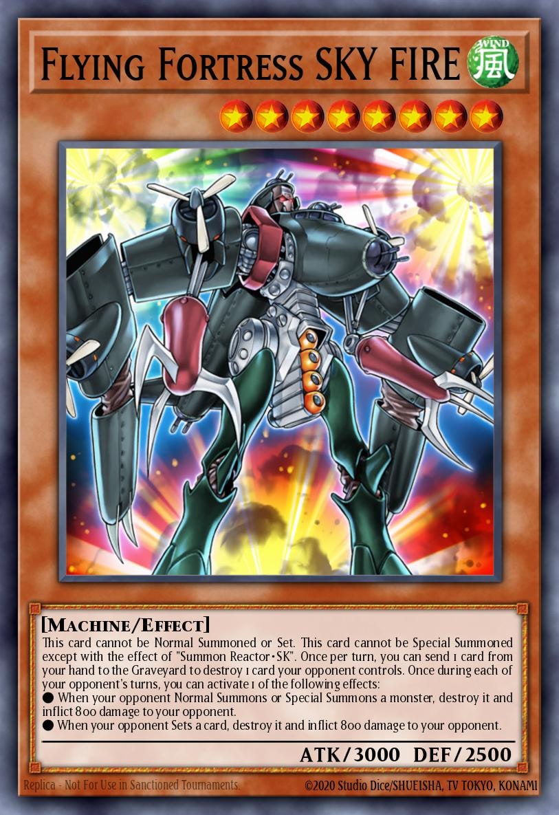 Flying Fortress SKY FIRE, Crimson Crisis CRMS-EN016