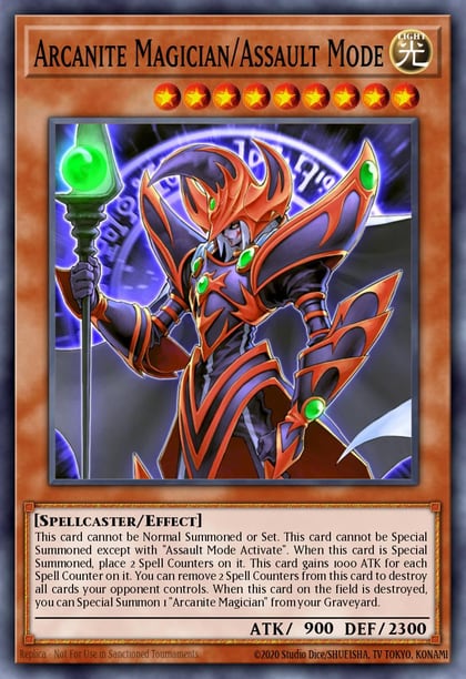 Arcanite Magician/Assault Mode (UTR), Crimson Crisis CRMS-EN021