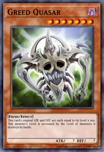 Greed Quasar, Crimson Crisis CRMS-EN098