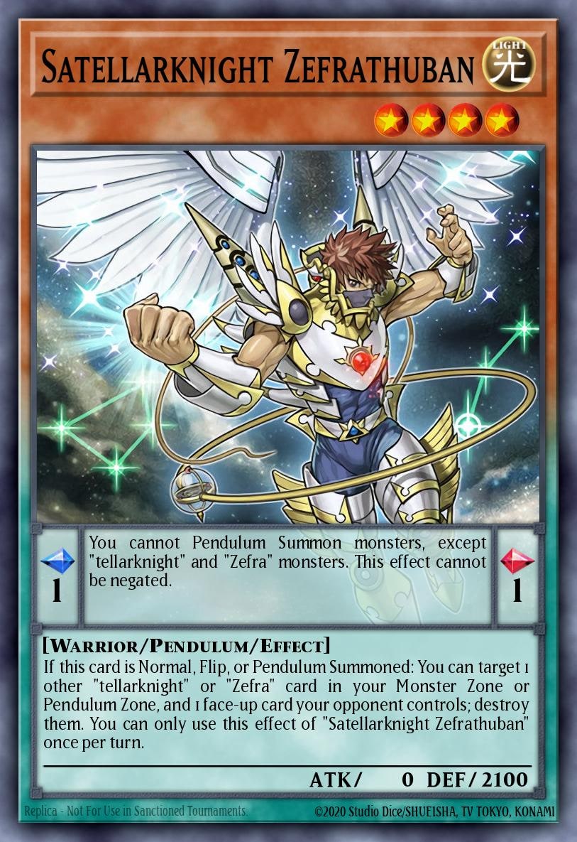 Satellarknight Zefrathuban, Crossed Souls CROS-EN020