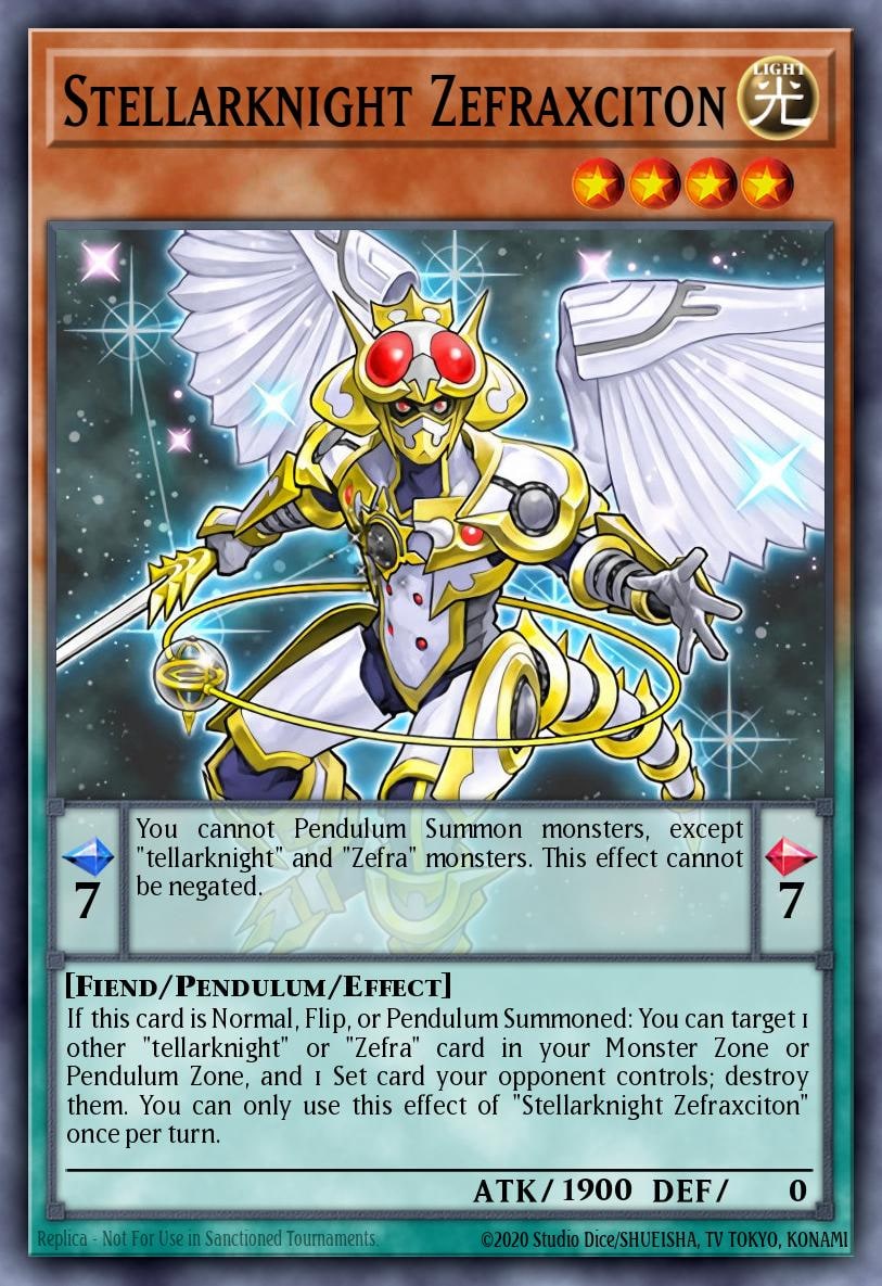 Stellarknight Zefraxciton, Crossed Souls CROS-EN021