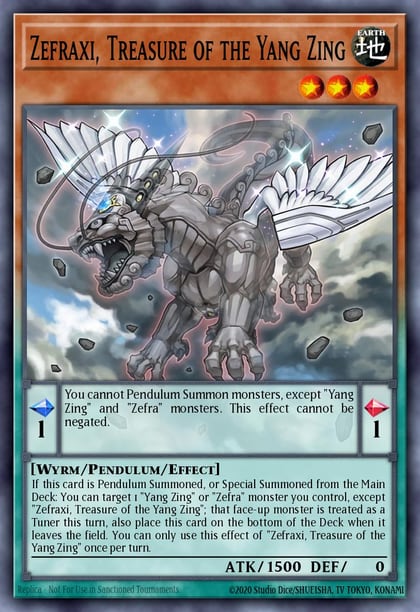 Zefraxi, Treasure of the Yang Zing, Crossed Souls CROS-EN024