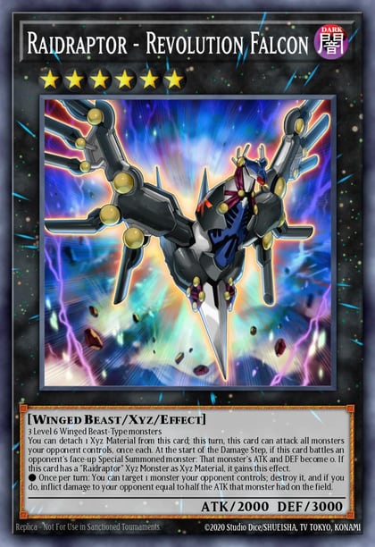 Raidraptor - Revolution Falcon, Crossed Souls CROS-EN049
