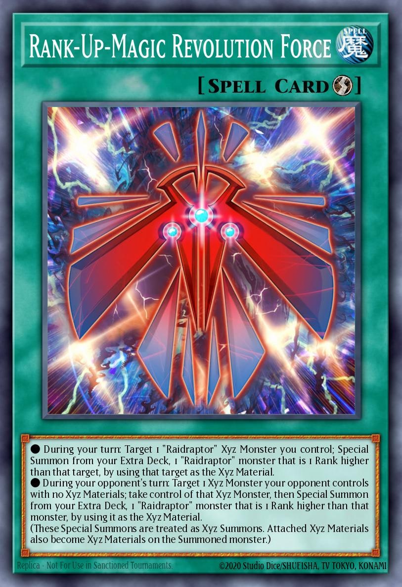 Rank-Up-Magic Revolution Force, Crossed Souls CROS-EN057