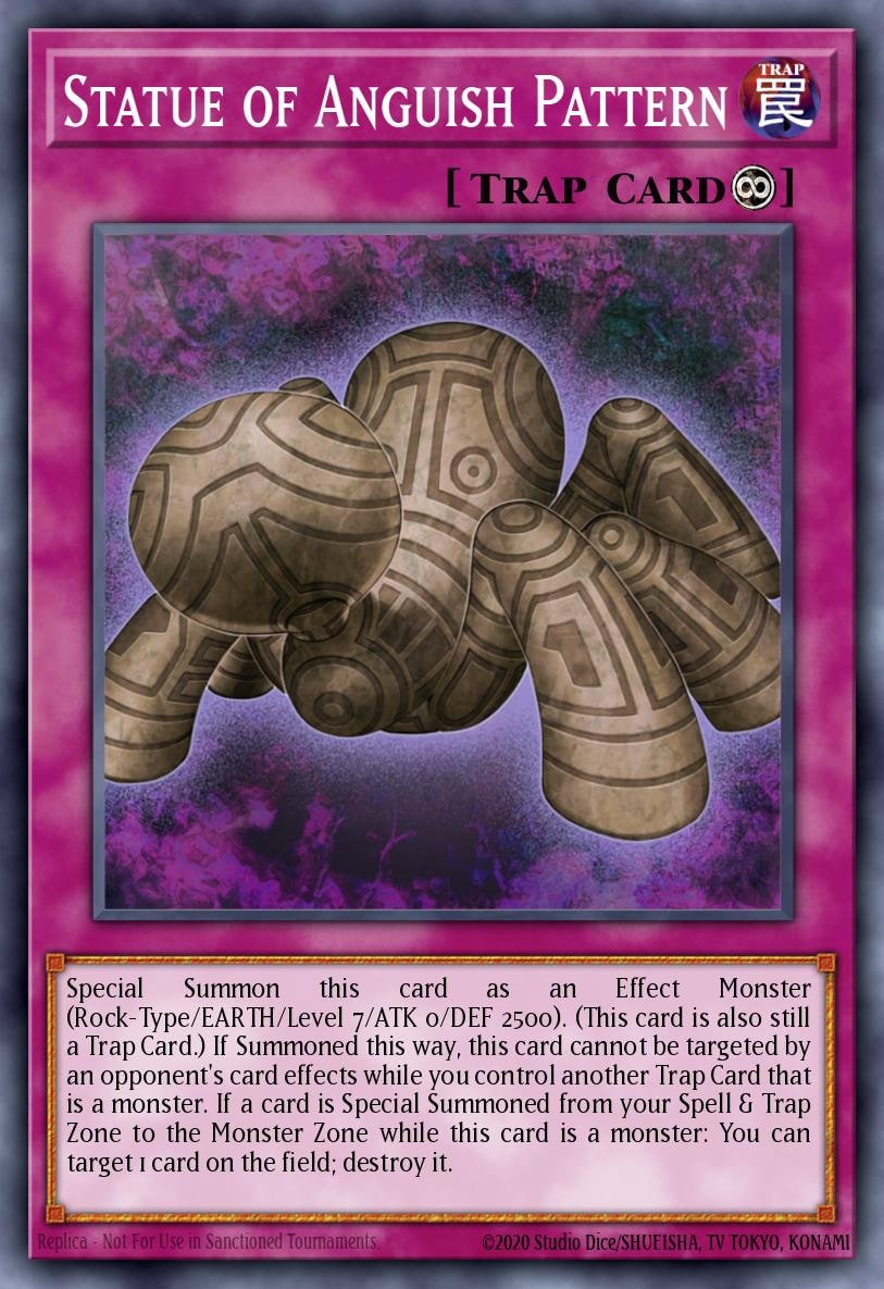 Statue of Anguish Pattern, Crossed Souls CROS-EN078