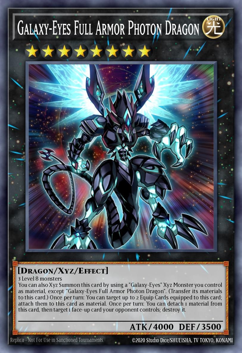 Galaxy-Eyes Full Armor Photon Dragon, Crossed Souls CROS-EN095