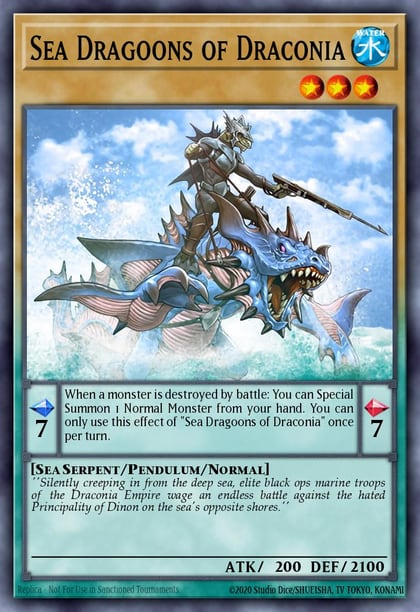 Sea Dragoons of Draconia (CROS-ENSP1), Crossed Souls CROS-ENSP1