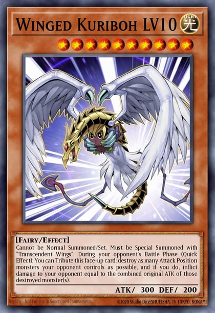 Winged Kuriboh LV10 (UTR), Cybernetic Revolution CRV-EN005
