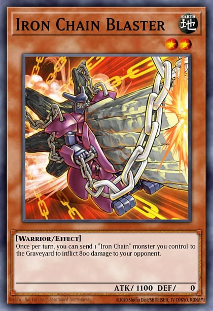 Iron Chain Blaster, Crossroads of Chaos CSOC-EN019