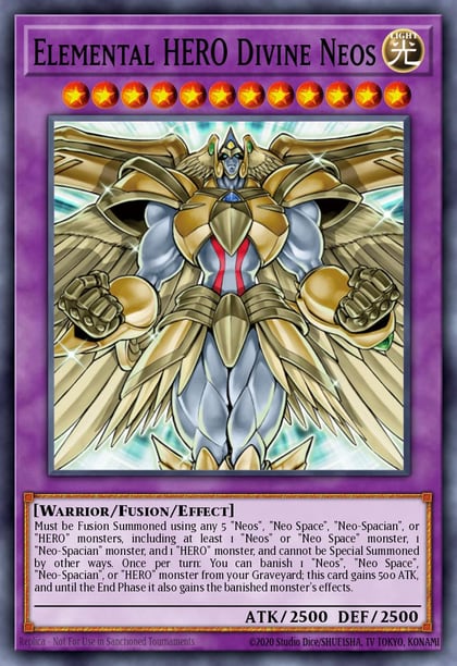 Elemental Hero Divine Neos, Crossroads of Chaos CSOC-EN098