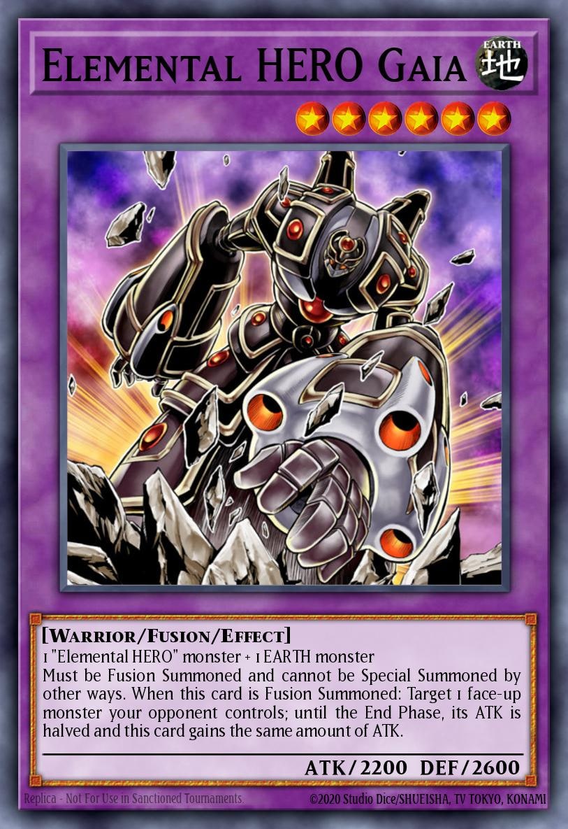 Elemental HERO Gaia, 2011 Collectors Tins CT08-EN011