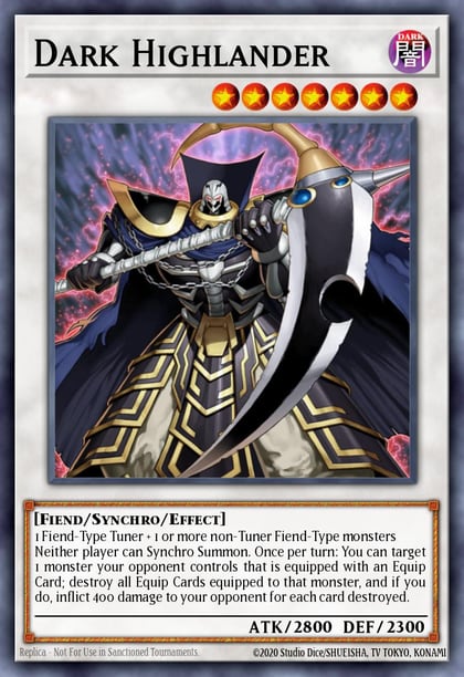Dark Highlander, 2012 Collectors Tin CT09-EN007