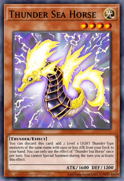 Thunder Sea Horse, 2013 Collectors Tins CT10-EN016