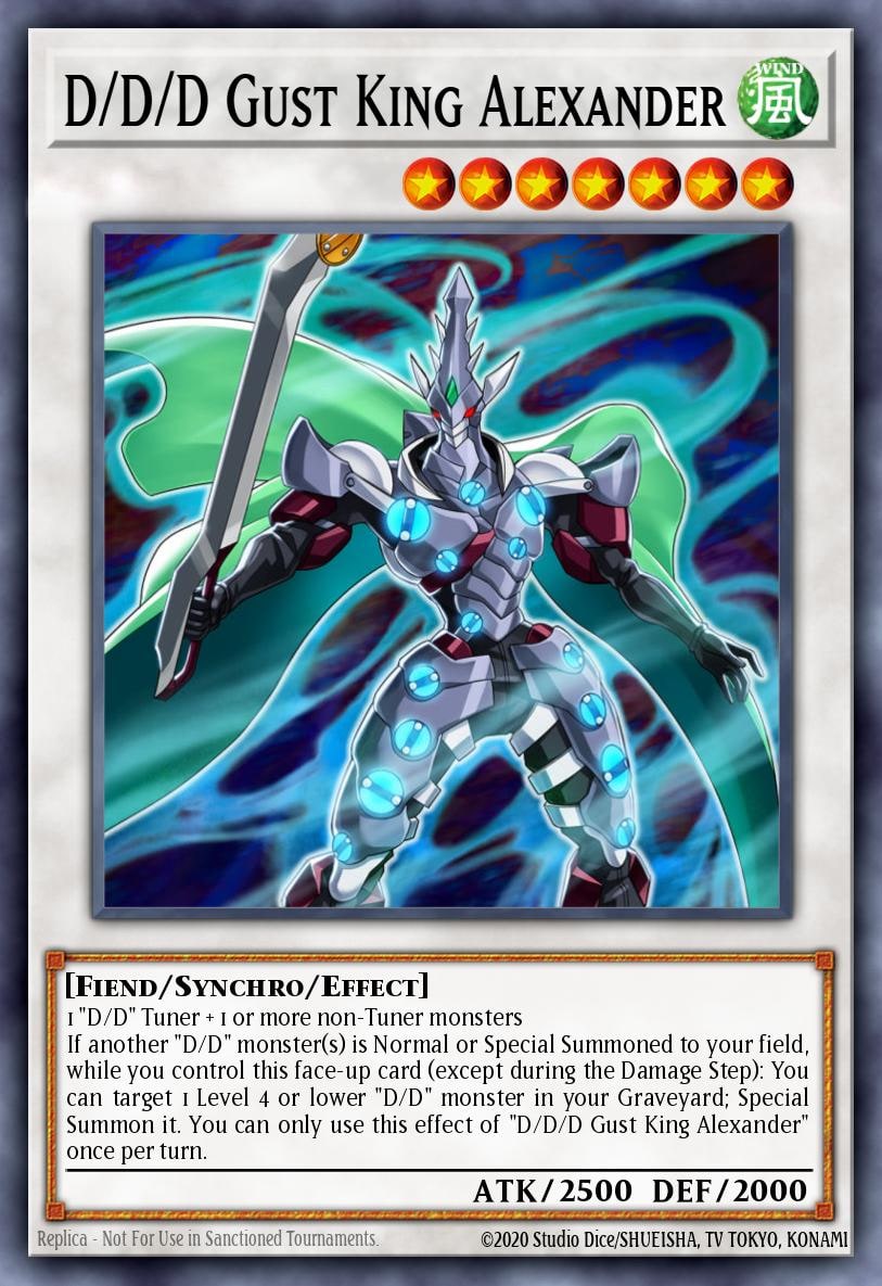 D/D/D Gust King Alexander, 2016 Mega-Tins CT13-EN010
