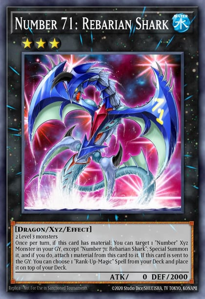 Number 71: Rebarian Shark, 2017 Mega-Tins CT14-EN005