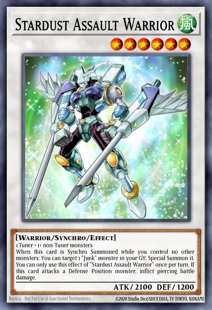 Stardust Assault Warrior, 2018 Mega-Tins CT15-EN008
