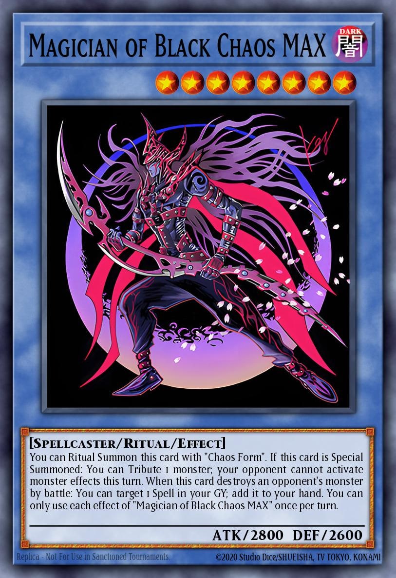 Magician of Black Chaos MAX, 2019 Gold Sarcophagus Tin TN19-EN002
