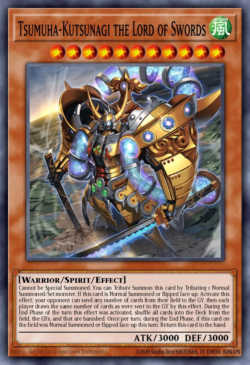 Tsumuha-Kutsunagi the Lord of Swords, Cyberstorm Access CYAC-EN024