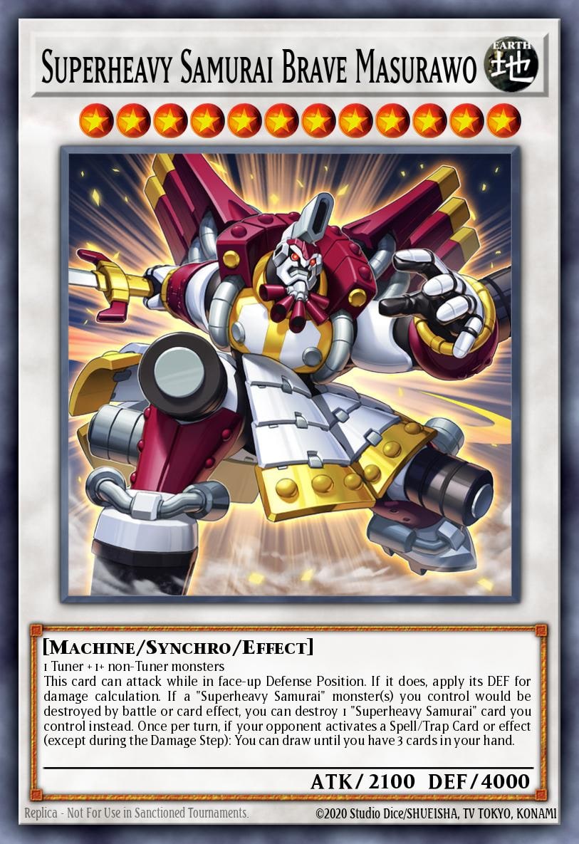 Superheavy Samurai Brave Masurawo, Cyberstorm Access CYAC-EN039
