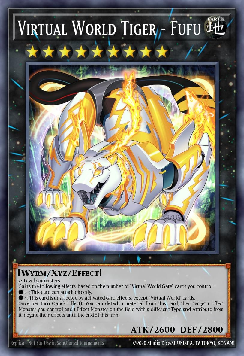 Virtual World Tiger - Fufu, Cyberstorm Access CYAC-EN046