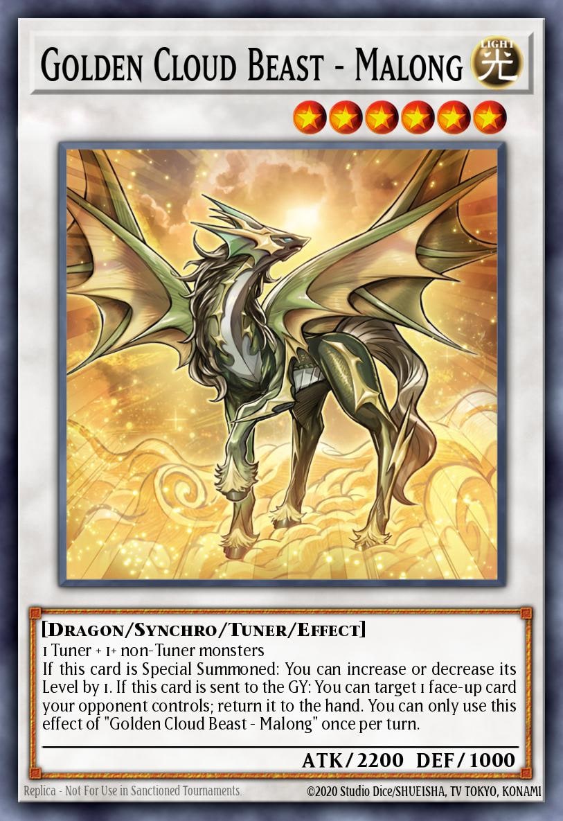 Golden Cloud Beast - Malong, Cyberstorm Access CYAC-EN082