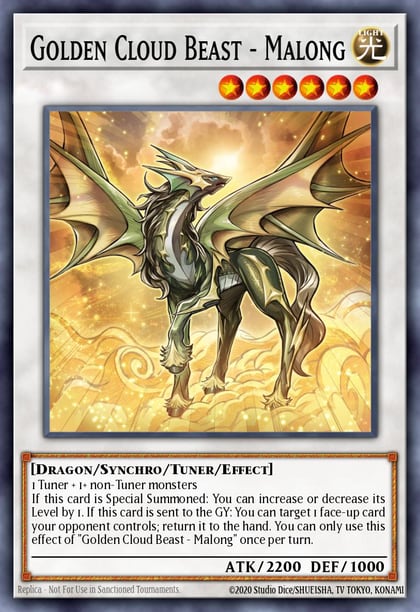 Golden Cloud Beast - Malong, Cyberstorm Access CYAC-EN082