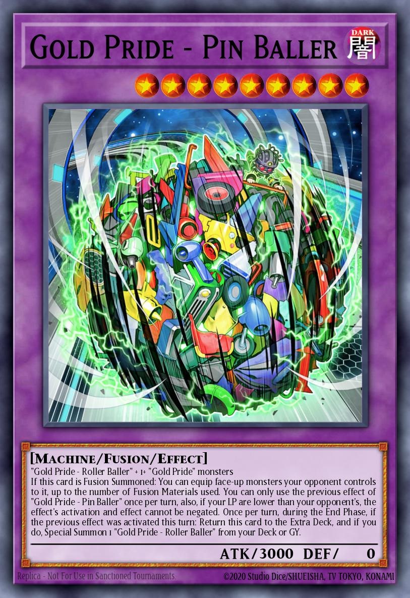 Gold Pride - Pin Baller, Cyberstorm Access CYAC-EN087