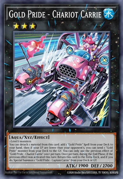 Gold Pride - Chariot Carrie (Starlight Rare), Cyberstorm Access CYAC-EN088
