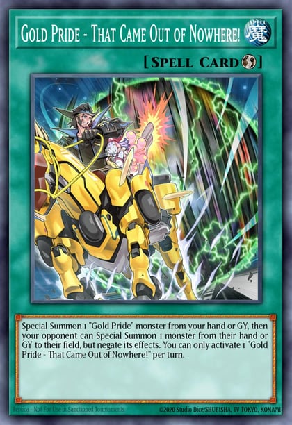 Gold Pride - That Came Out of Nowhere!, Cyberstorm Access CYAC-EN089