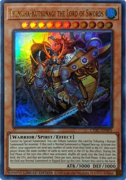 Tsumuha-Kutsunagi the Lord of Swords, Cyberstorm Access CYAC-ENSP1