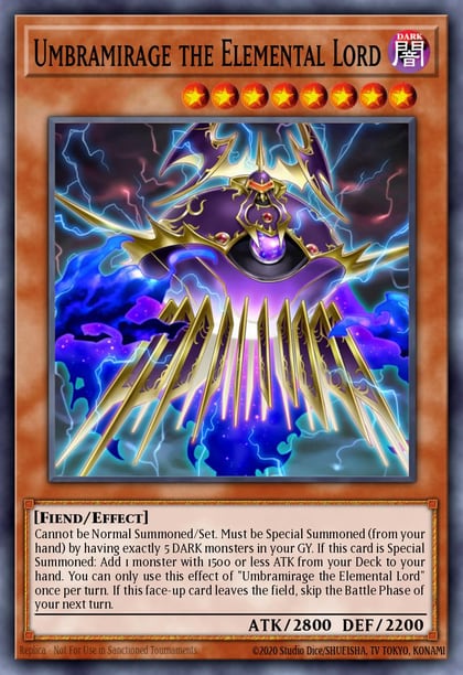 Umbramirage the Elemental Lord, Cybernetic Horizon CYHO-EN019