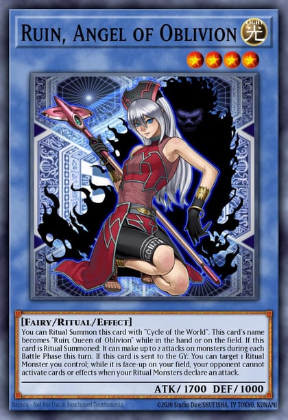 Ruin, Angel of Oblivion, Cybernetic Horizon CYHO-EN027