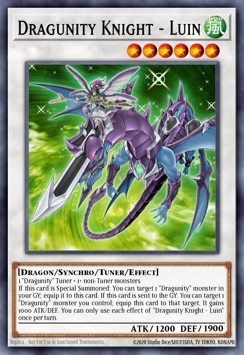 Dragunity Knight - Luin, Cybernetic Horizon CYHO-EN032