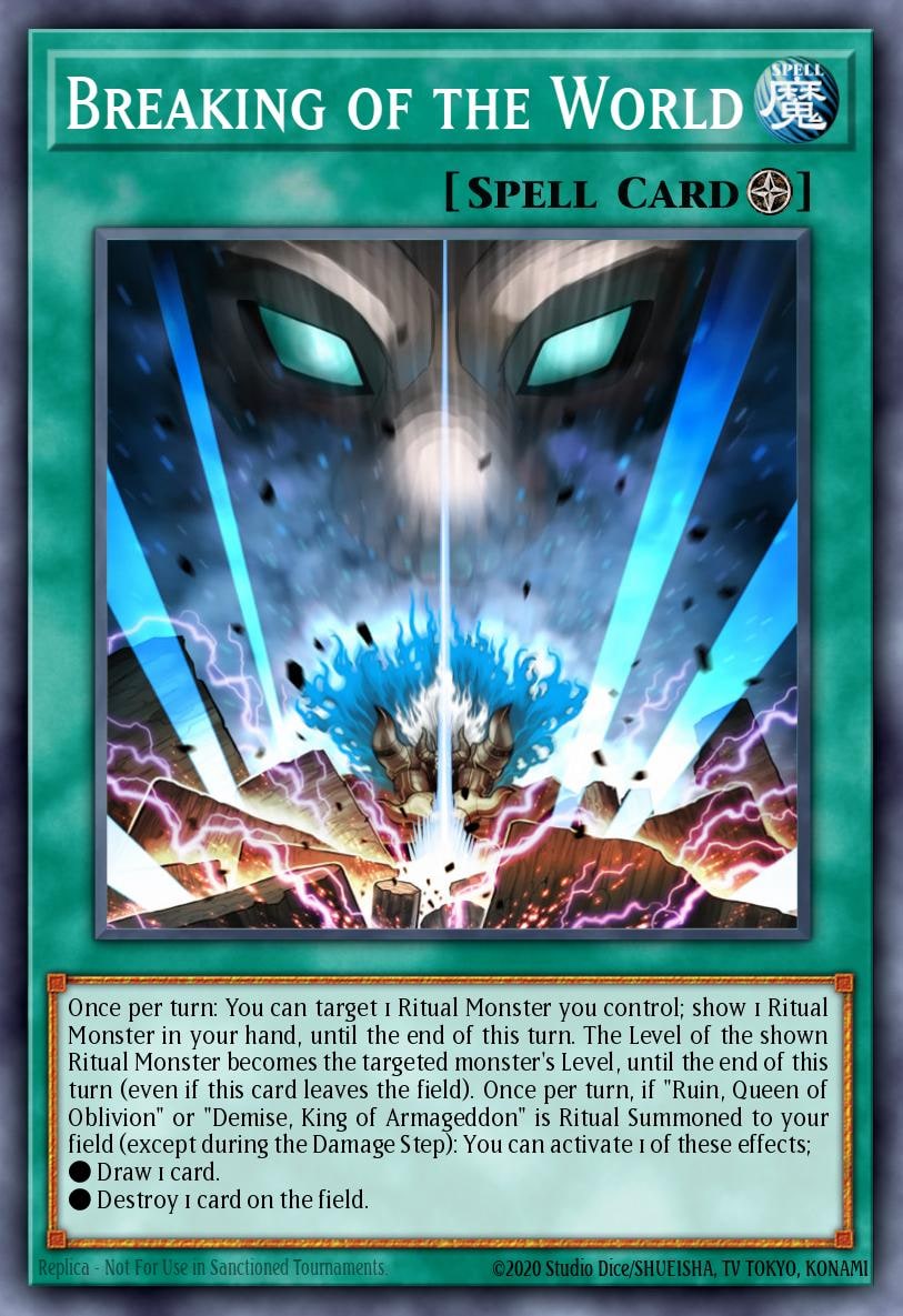 Breaking of the World, Cybernetic Horizon CYHO-EN057