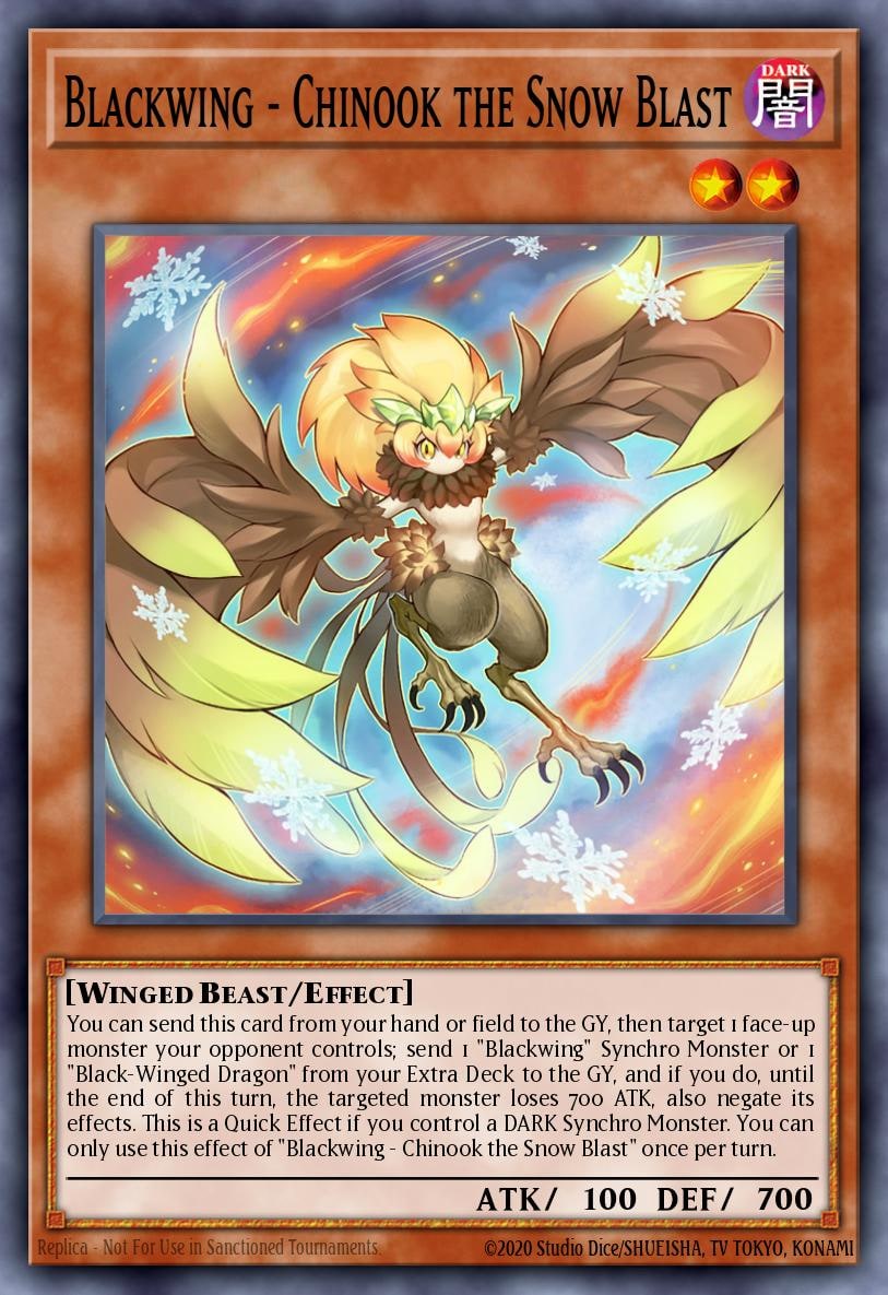 Blackwing - Chinook the Snow Blast, Darkwing Blast DABL-EN003