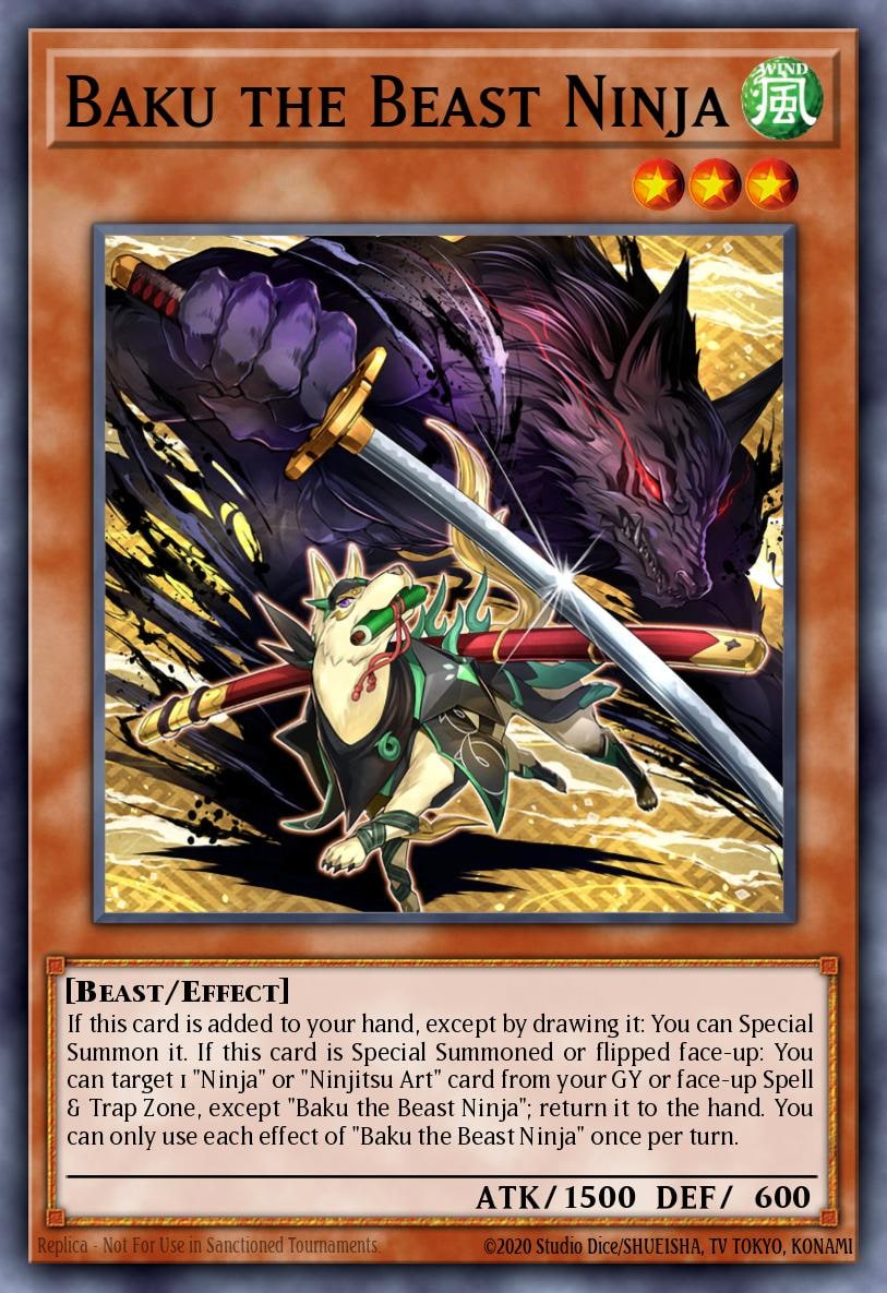 Baku the Beast Ninja, Darkwing Blast DABL-EN017